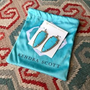 Kendra Scott Skylar Earrings In Turquoise